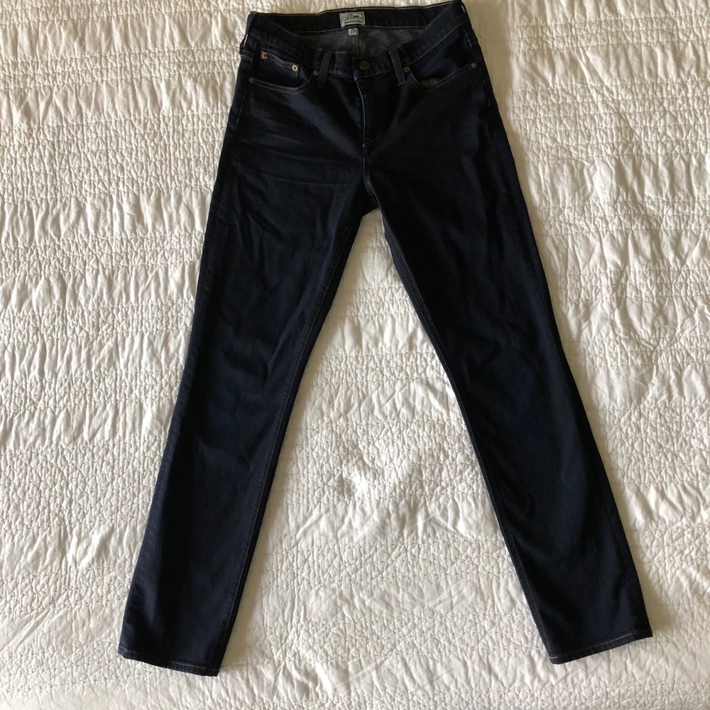 J. Crew dark wash jeans 27